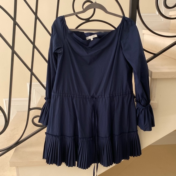 Alexis off shoulder draw string waist dress - S 💙 - Picture 6 of 12